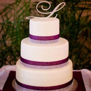 3 Tier Wedding Cake at Rosen Centre