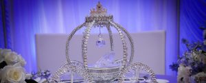 Crystal Carriage sitting on table