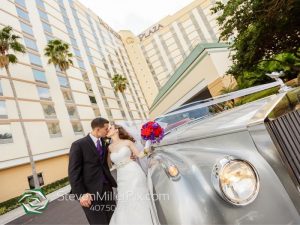 Wedding Couple at Rosen Plaza